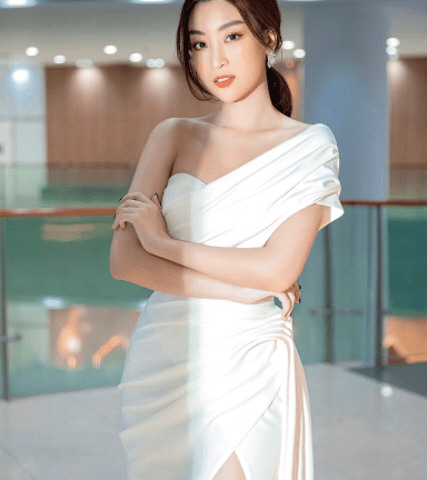 hàng TK Đầm váy tafta dài xoè lệch vai màu trắng/đỏ đơn giản sang trọng,  thời trang dự tiệc sự kiện quý phái thanh lịch | Shopee Việt Nam