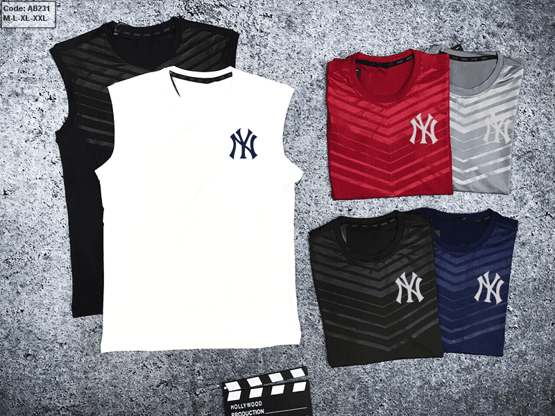 Giá sỉ áo thun nam ba lỗ thể thao logo new york yankees