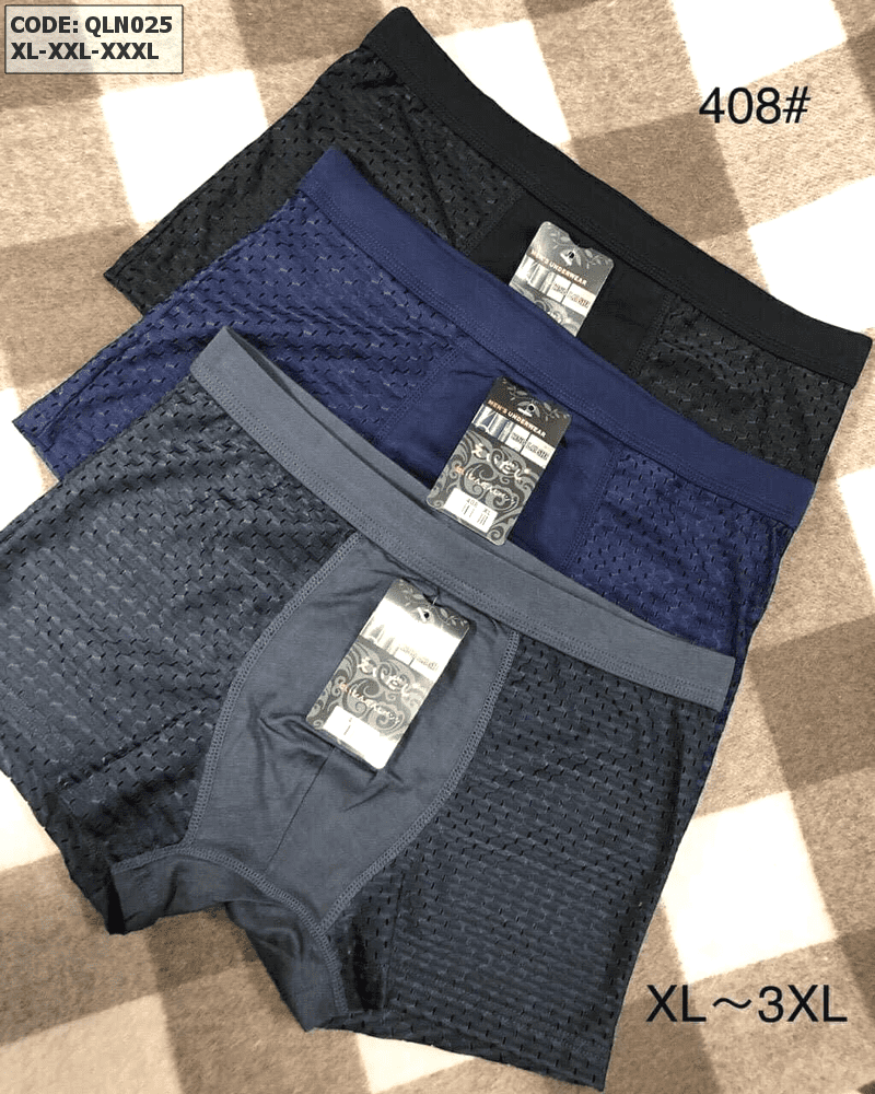 Combo 10 quần lót đùi nam thông hơi