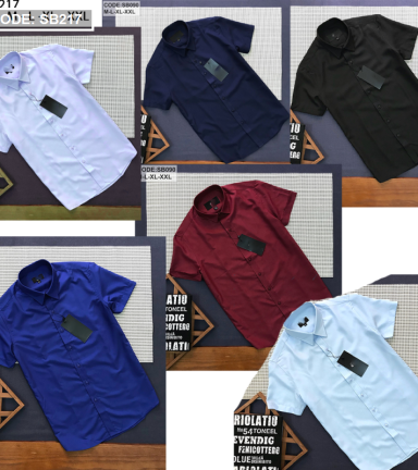 Sơ mi công sở nam tay ngắn cao cấp - SB217