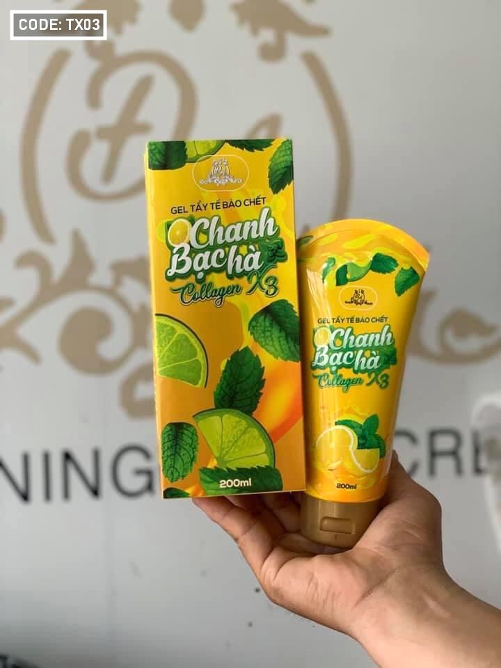 Gel tẩy tế bào chết Collagen x3