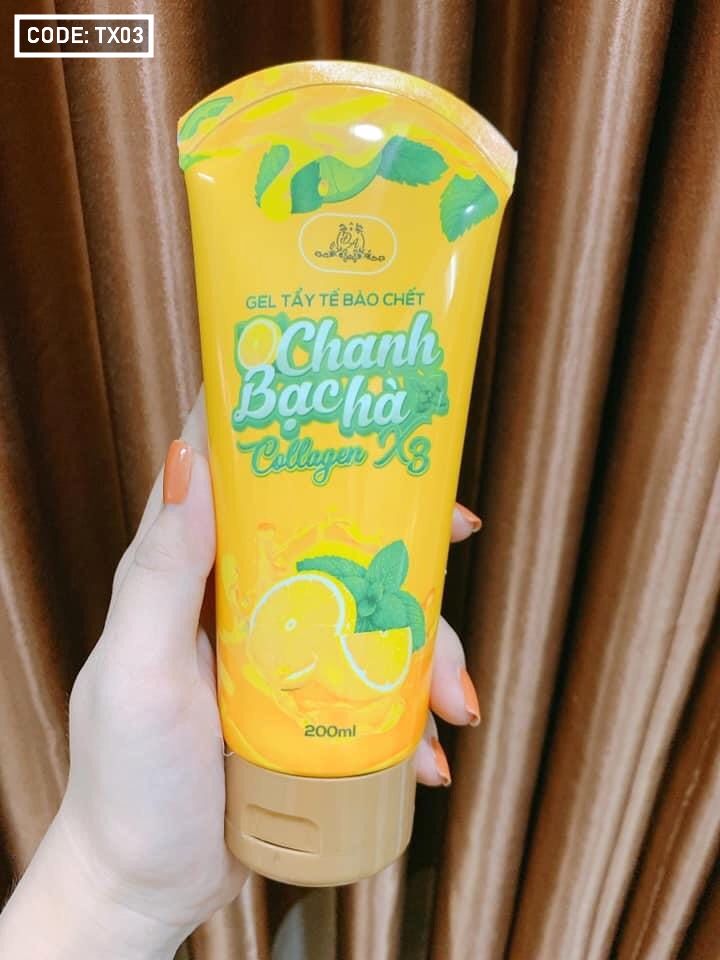 Gel tẩy tế bào chết Collagen x3