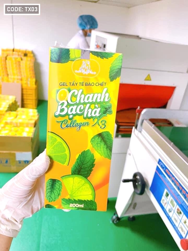 Gel tẩy tế bào chết Collagen x3
