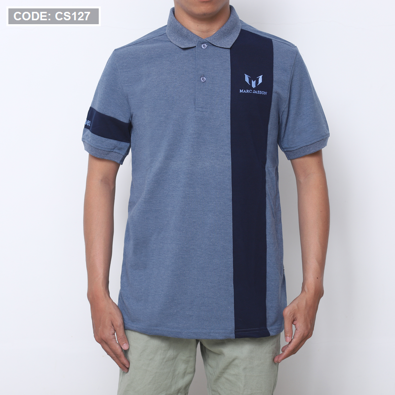 12802-img-2024.png Áo Thun Cá Sấu Nam Có Cổ Phối Marc Jasson - CS127