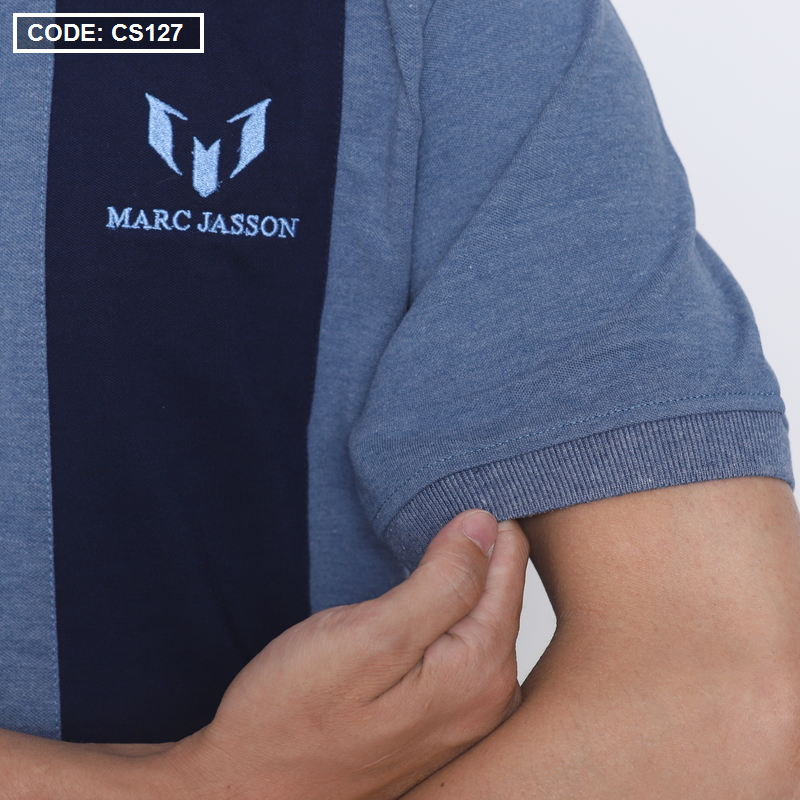 12802-img-2025.png Áo Thun Cá Sấu Nam Có Cổ Phối Marc Jasson - CS127