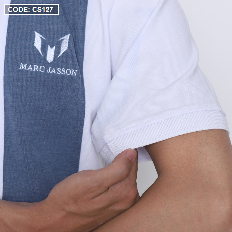 12802-img-2027.png Áo Thun Cá Sấu Nam Có Cổ Phối Marc Jasson - CS127