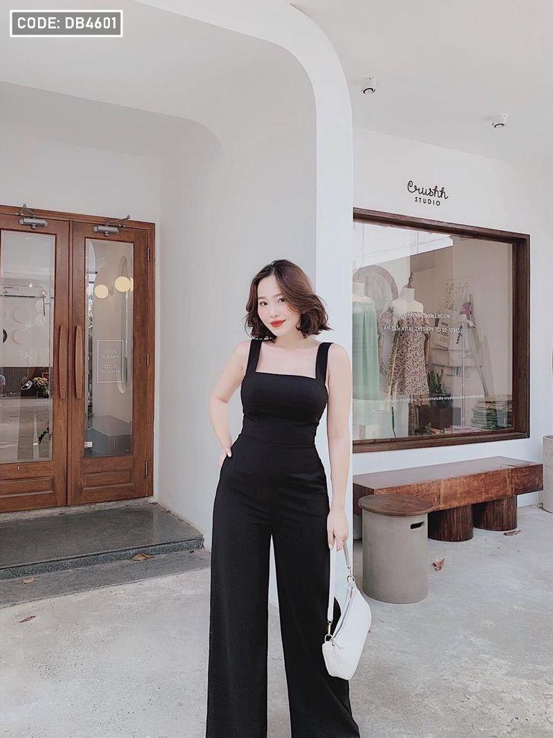 Jum suông áo cột nơ sau có cúp ngực