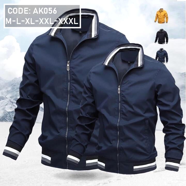 12981-z2046573818173-e12a3fd6fbb226b6e9f364601671c46e-result-8.jpg Áo Khoác Dù Nam 2 Lớp Cổ Trụ Phối Sọc - AK056