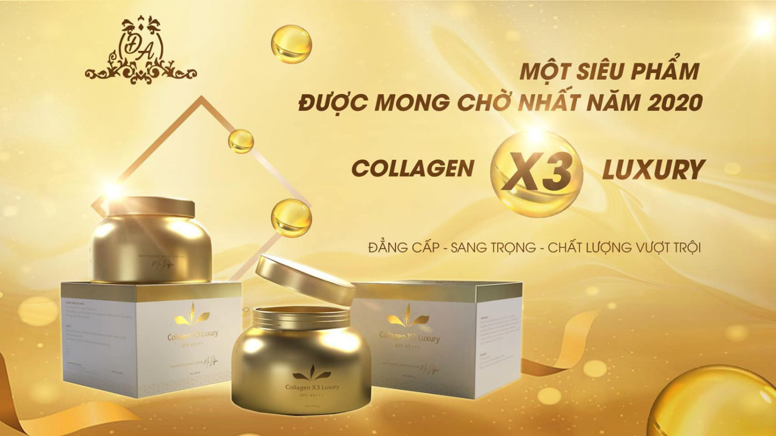 Kem body Collagen X3 Luxury Mỹ Phẩm Đông Anh - BDX3L