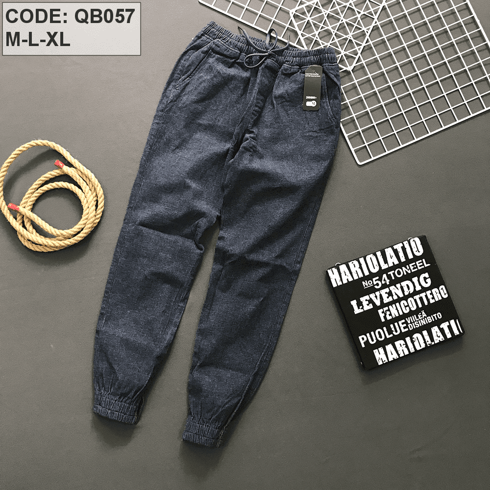 Quần jogger nam dài kaki