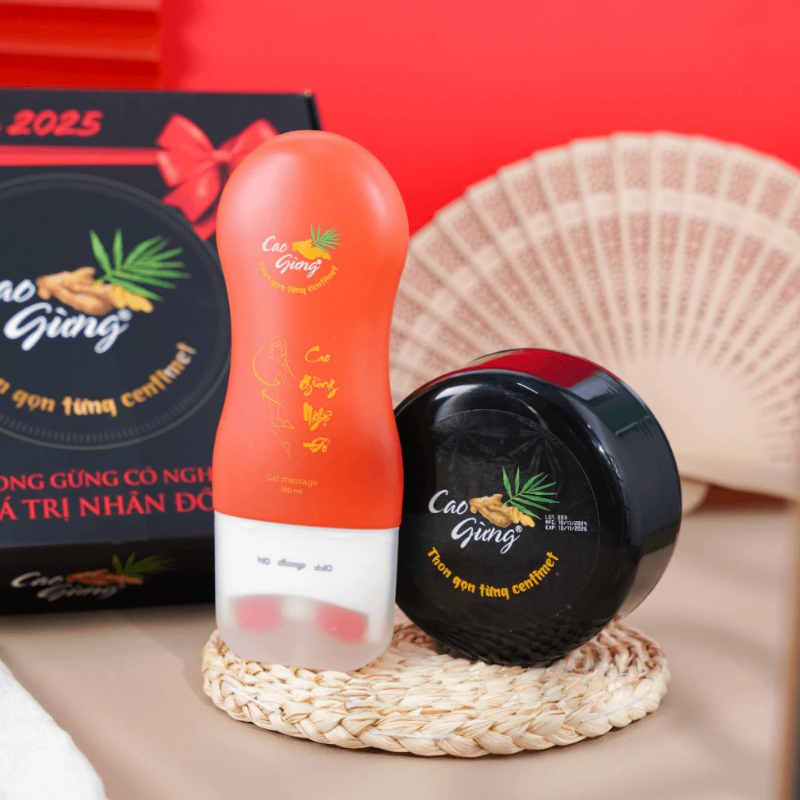 Cao Gừng Tan Mỡ Bụng Thiên Nhiên Việt 250g Phiên Bản 2025 - Tặng Cao Gừng Nghệ Đỏ 20 Cao Gừng Tan Mỡ Bụng Thiên Nhiên Việt 250g Phiên Bản 2025 - Tặng Cao Gừng Nghệ Đỏ