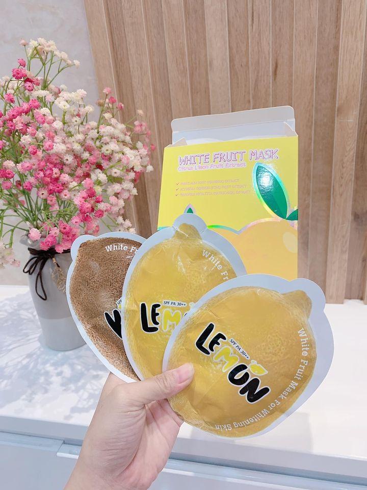 Ủ trắng chanh Lemon White Fruit Mask chính hãng