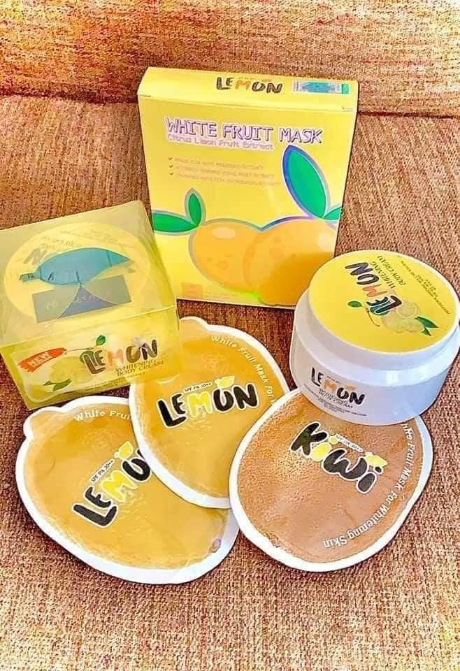 Ủ trắng chanh Lemon White Fruit Mask chính hãng