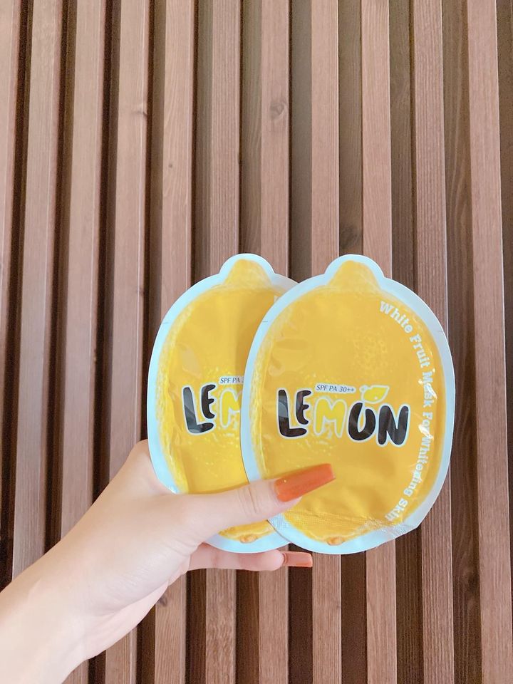 Ủ trắng chanh Lemon White Fruit Mask chính hãng
