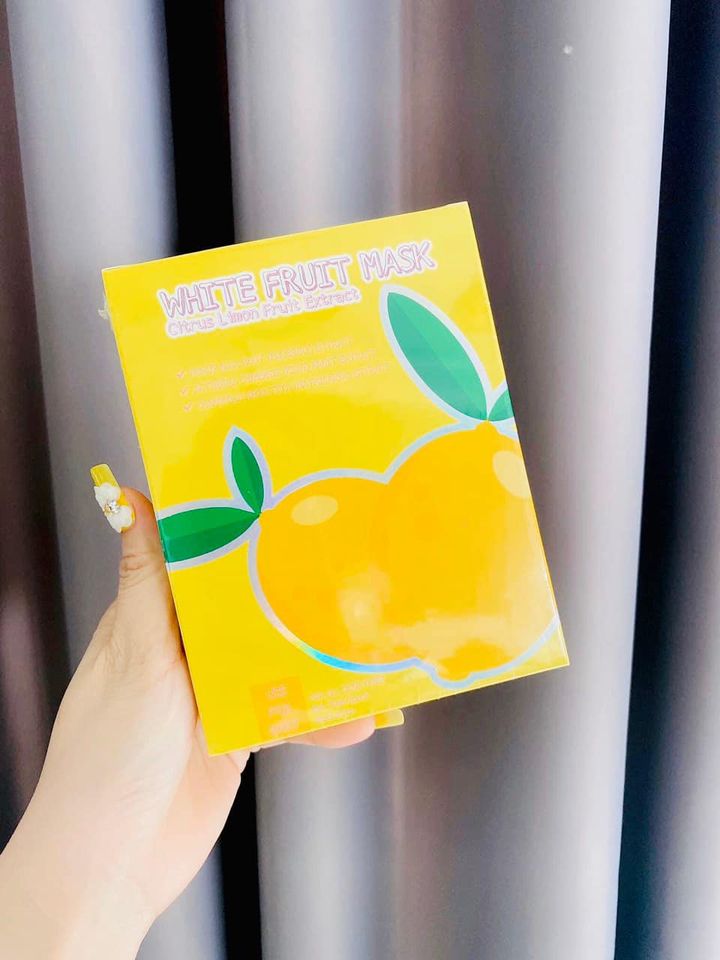 Ủ trắng chanh Lemon White Fruit Mask chính hãng