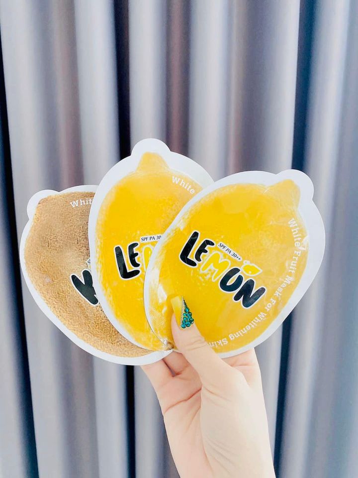 Ủ trắng chanh Lemon White Fruit Mask chính hãng