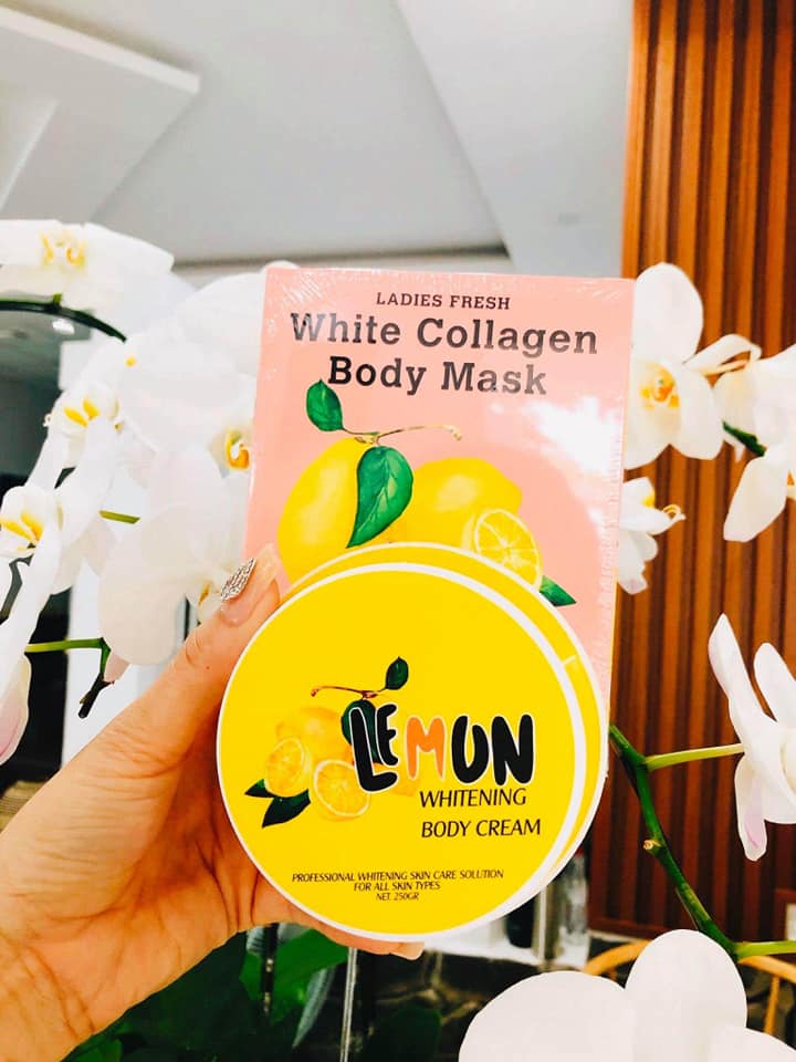 Kem body Lemon Chanh dưỡng da trắng nhanh chính hãng