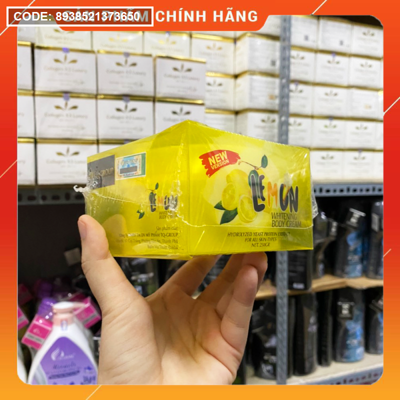 Kem body Chanh Lemon dưỡng trắng da Q-lady - 8938521373650
