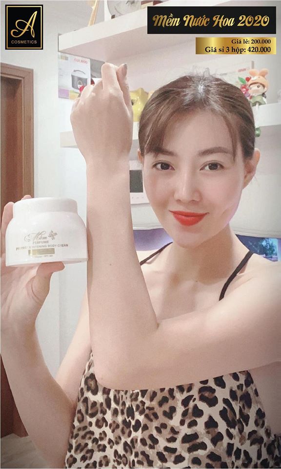 Kem body mềm nước hoa A Cosmetics chính hãng