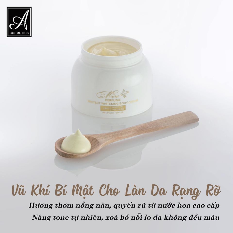 Kem body mềm nước hoa A Cosmetics chính hãng