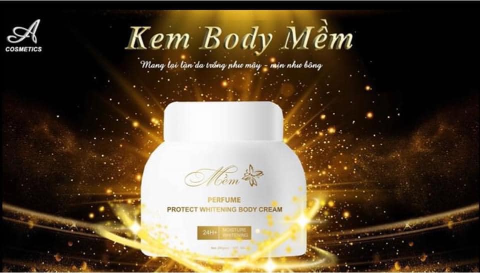 Kem body mềm nước hoa A Cosmetics chính hãng