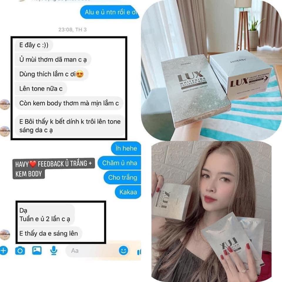 Ủ trắng Lux chính hãng - Ủ trắng dịch yến tươi truyền trắng nhanh