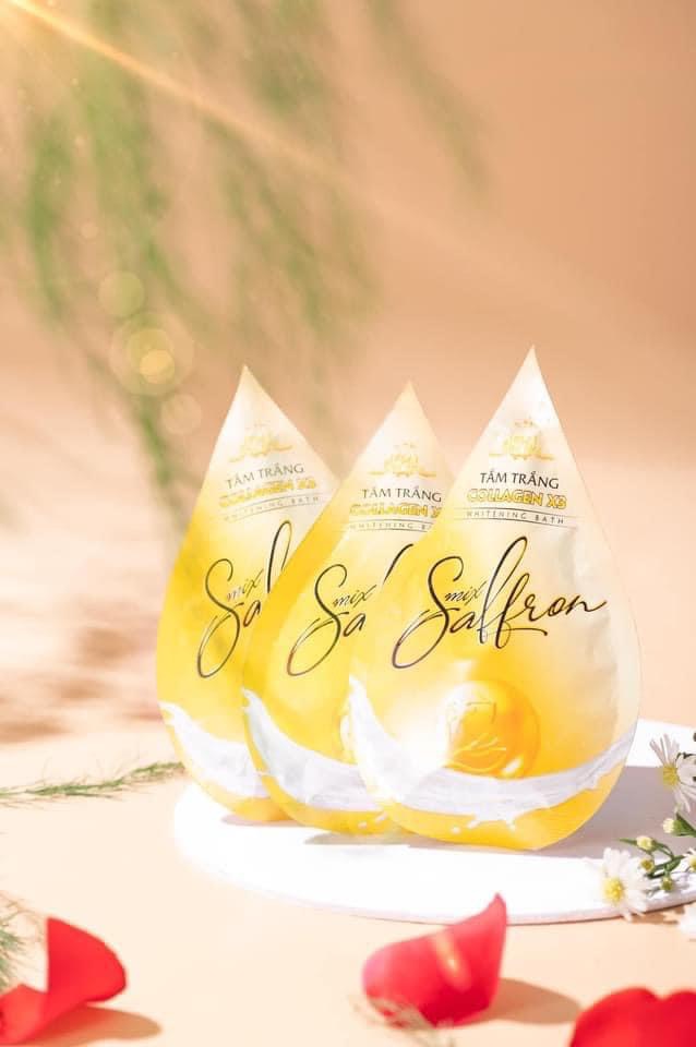 Tắm trắng saffron X3
