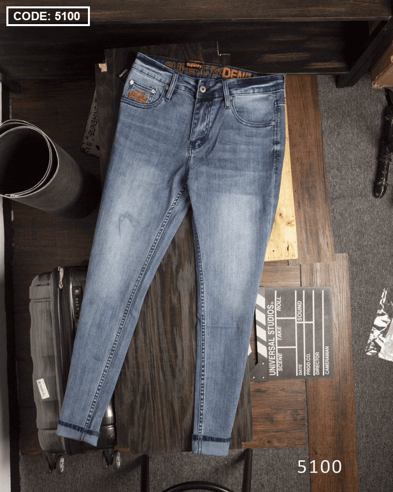 Quần jean nam 5100 ống nhỏ