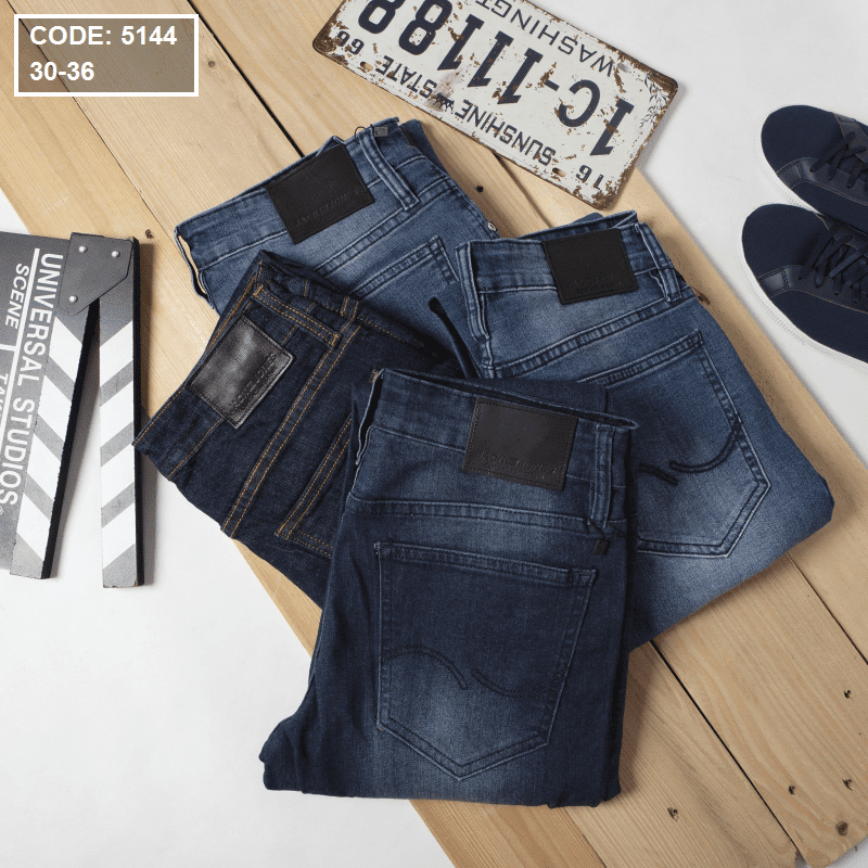 Quần jean nam 5144 ống ôm form slim fit có size 36