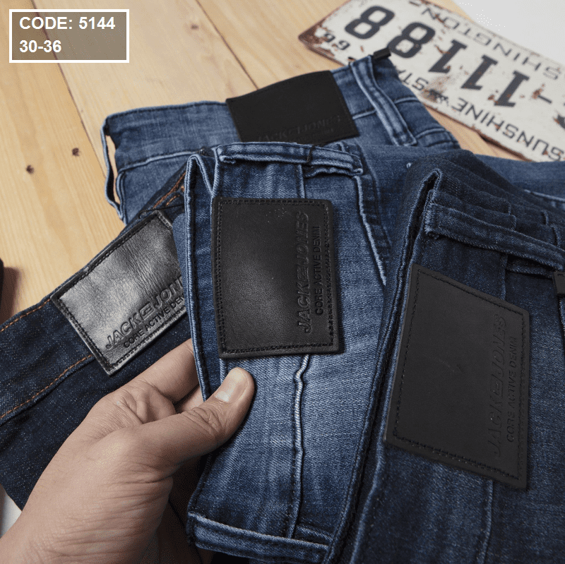 Quần jean nam 5144 ống ôm form slim fit có size 36