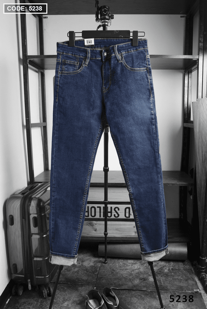 Quần jean nam ống ôm 5238form slim fit