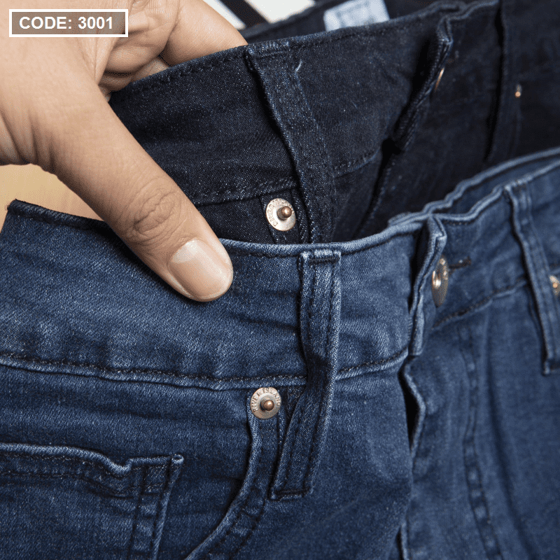 Quần jean nam 3001 ống ôm form slim fit