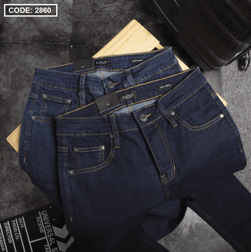 Quần jean nam ống ôm 2860
