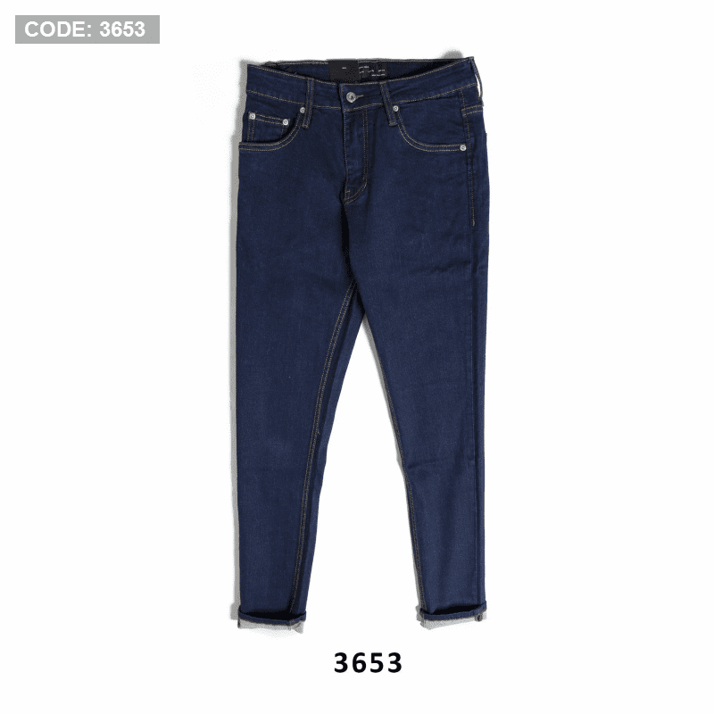 Quần jean nam 3653 ống ôm form slim fit