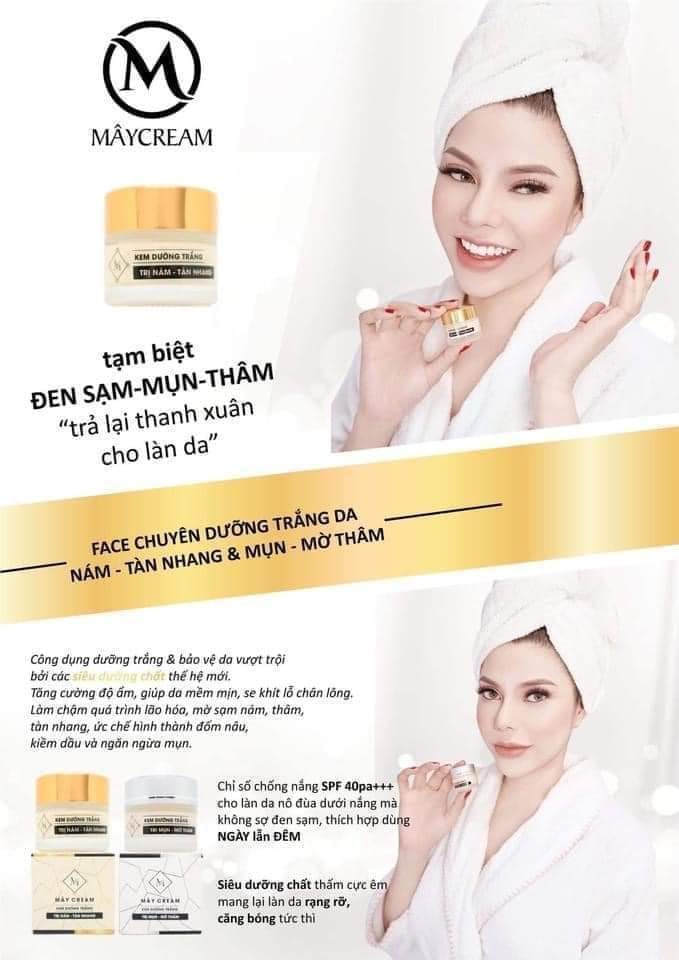Kem face Thanh Mây MÂY CREAM PHIÊN BẢN NẮP VÀNG