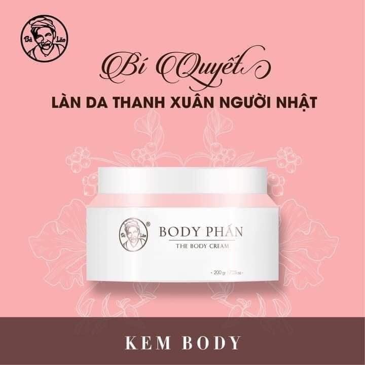 KEM BODY PHẤN BÀ LÃO
