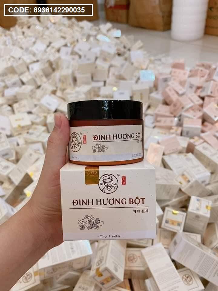 Bột Đinh Hương Bà Lão Rửa Mặt 120g – Trị Mụn Từ Đinh Hương