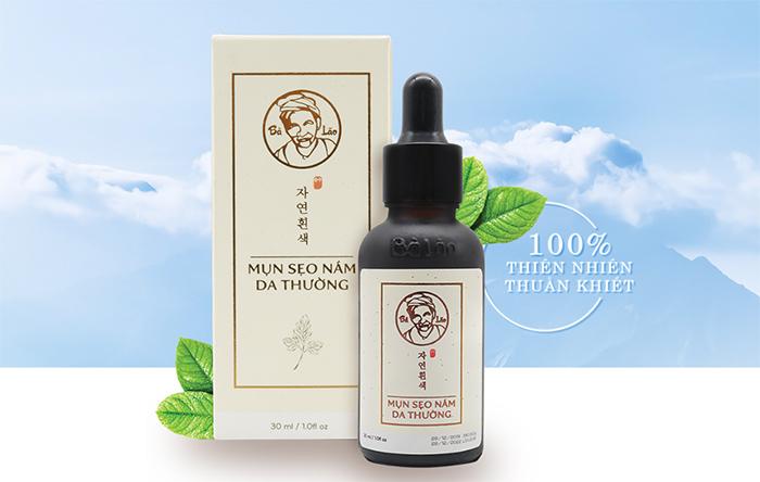 Tinh chất trị mụn Bà Lão cho Da Thường Hết Mụn Siêu Tốc