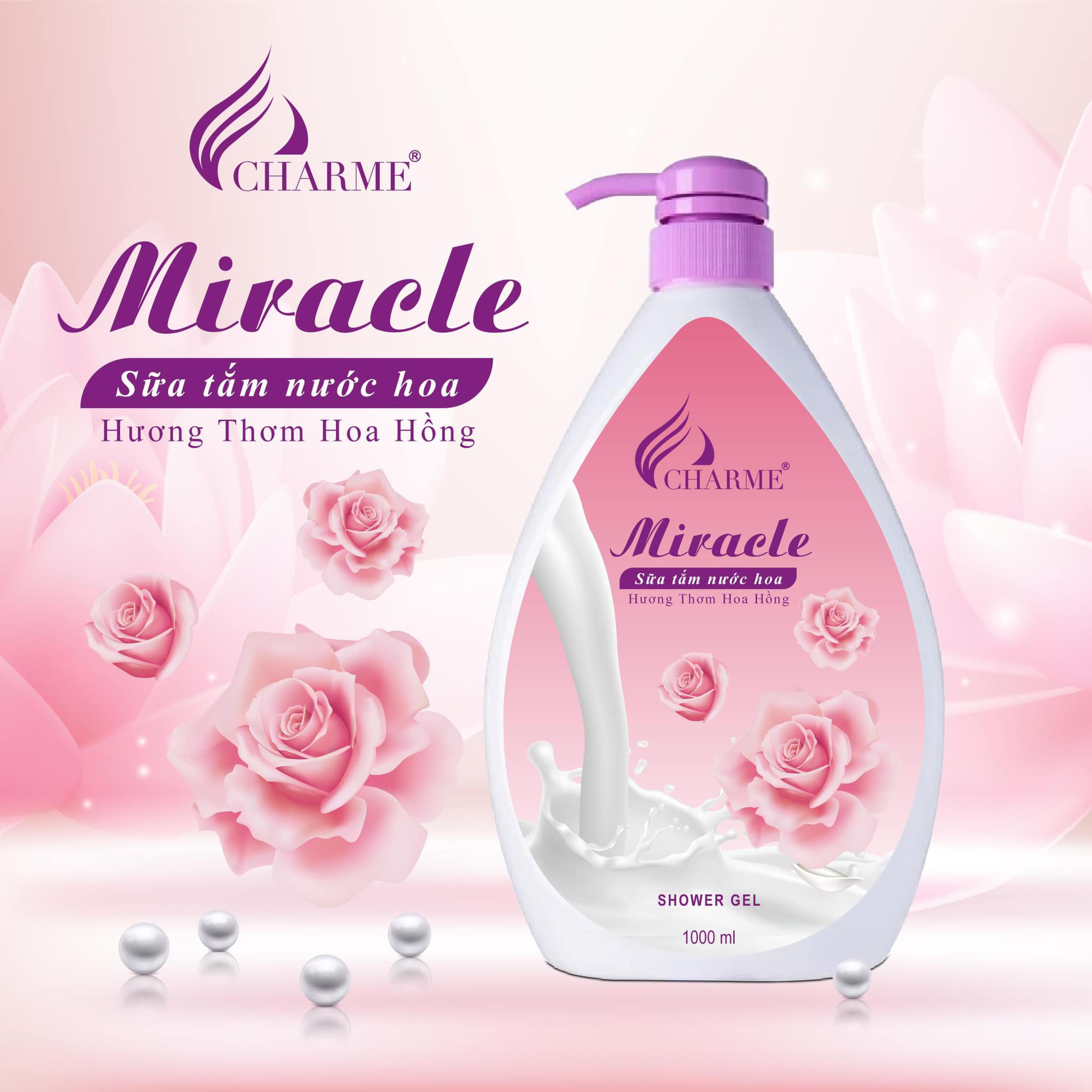 14518-post-app-1142-sua-tam-nuoc-hoa-charme-miracle-huong-hoa-hong-1.jpg Sữa Tắm Nước Hoa Charme Miracle 1000ml Hương Hoa Hồng - 8936194690234