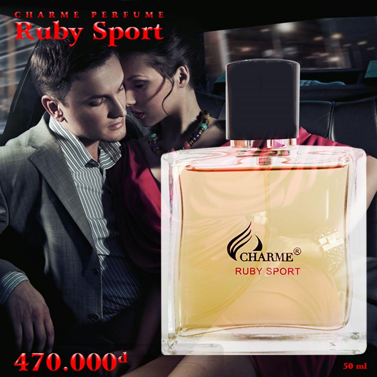 Hàng chính hãng - Nước hoa nữ Charme RUBY SPORT 50ml