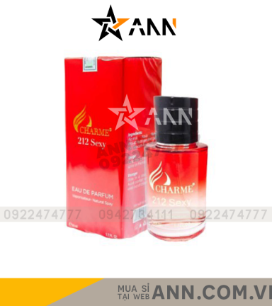 Nước Hoa Nam Charme 212 Sexy 50ml - 8936194690586