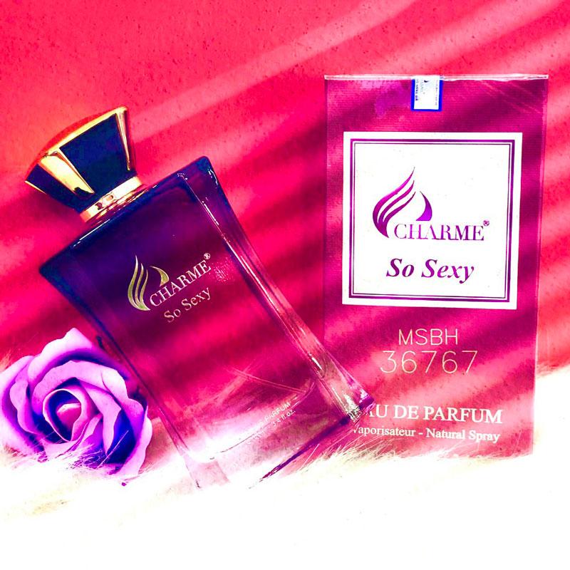 Hàng chính hãng - Nước hoa nữ Charme SO SEXY 100ml