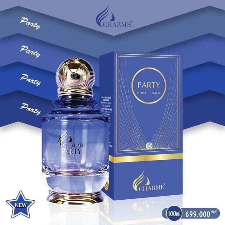 Hàng chính hãng - nước hoa nữ Charme PARTY 100ml