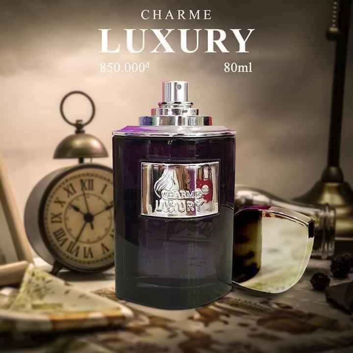 Hàng chính hãng - nước hoa nam Charme LUXURY 80ml