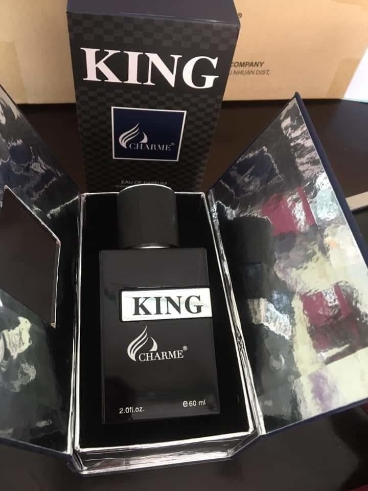 Hàng chính hãng - nước hoa nam Charme KING 60ml