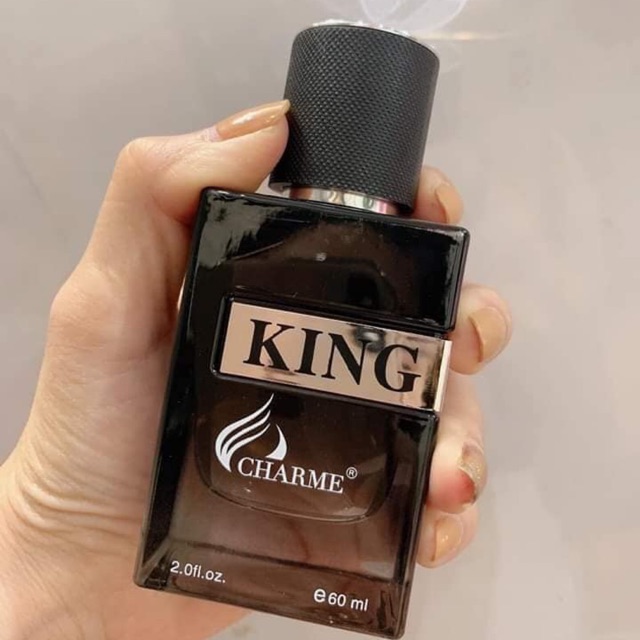 Hàng chính hãng - nước hoa nam Charme KING 60ml
