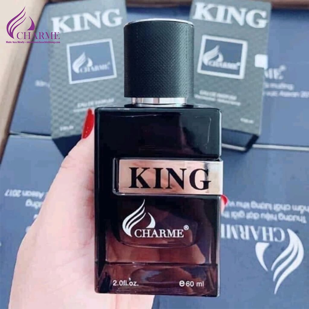 Hàng chính hãng - nước hoa nam Charme KING 60ml