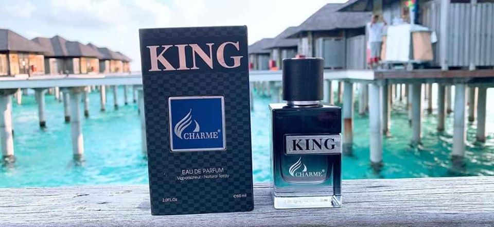 Hàng chính hãng - nước hoa nam Charme KING 60ml