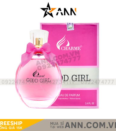 Nước Hoa Nữ Charme Good Girl 100ml Mẫu Cũ - 8938509617189