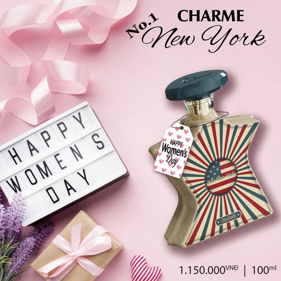 Hàng chính hãng- nước hoa Charme no.1 New york 100ml